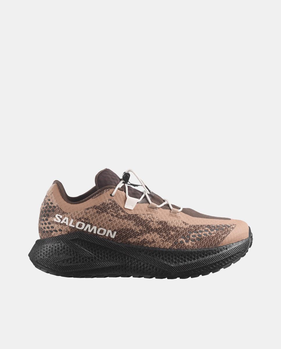 Imagen 0 de Zapatillas de running para hombre AERO GLIDE 4 GRVL SALOMON Marrón / Negro