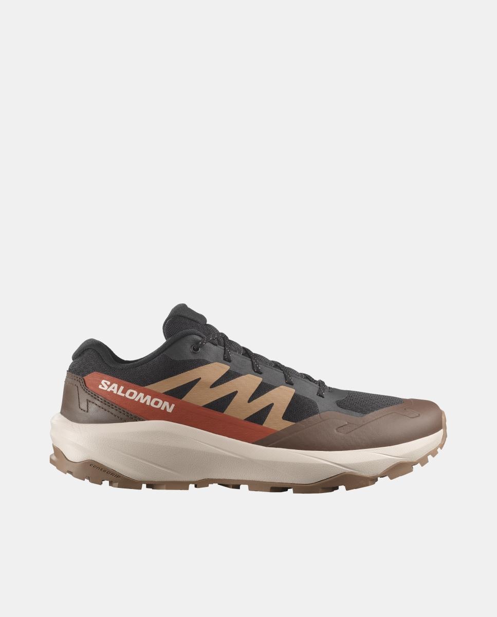 Zapatillas de senderismo para hombre OUTSCAPE SALOMON - Negro / Gris Negro / Gris-1