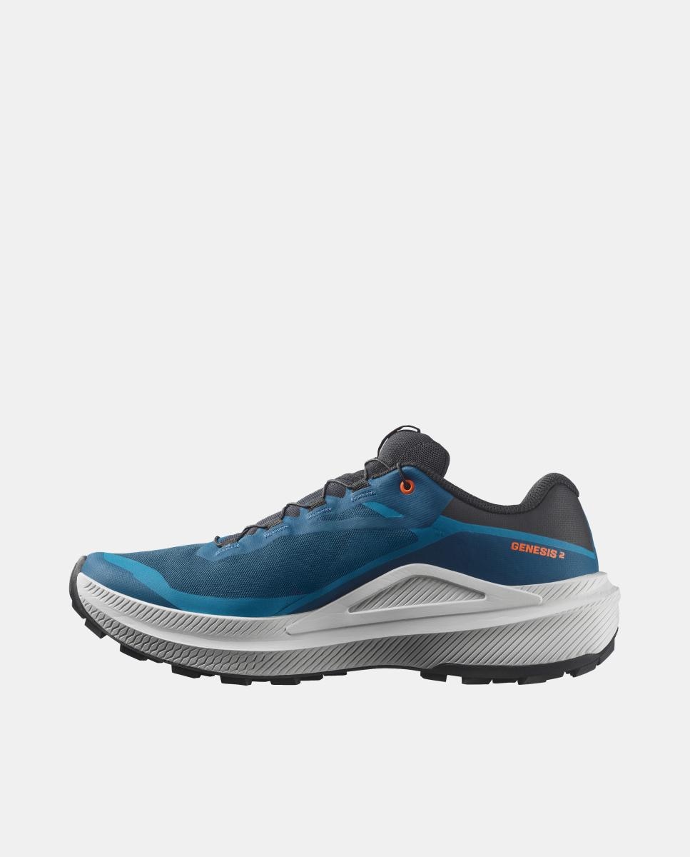 Zapatillas de trail running para hombre GENESIS 2 GTX SALOMON - Azul / Gris Azul / Gris-5