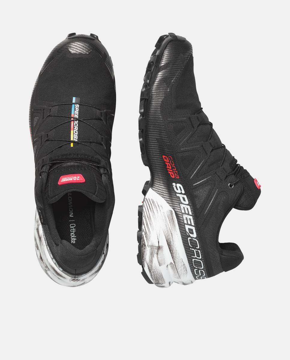 Zapatillas de trail running para hombre SPEEDCROSS 6 GTX 20 YEARS SALOMON - Negro / Blanco Negro / Blanco-6