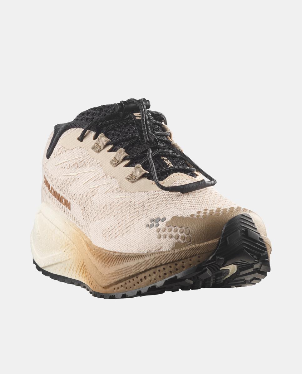 Zapatilla de running para grava para mujer AERO BLAZE 4 GRVL W SALOMON - Marrón / Blanco Marrón / Blanco-2