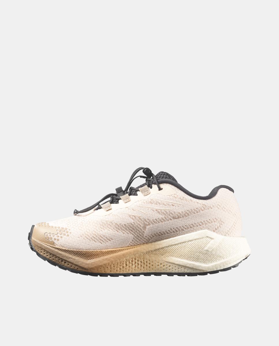 Zapatilla de running para grava para mujer AERO BLAZE 4 GRVL W SALOMON - Marrón / Blanco Marrón / Blanco-5