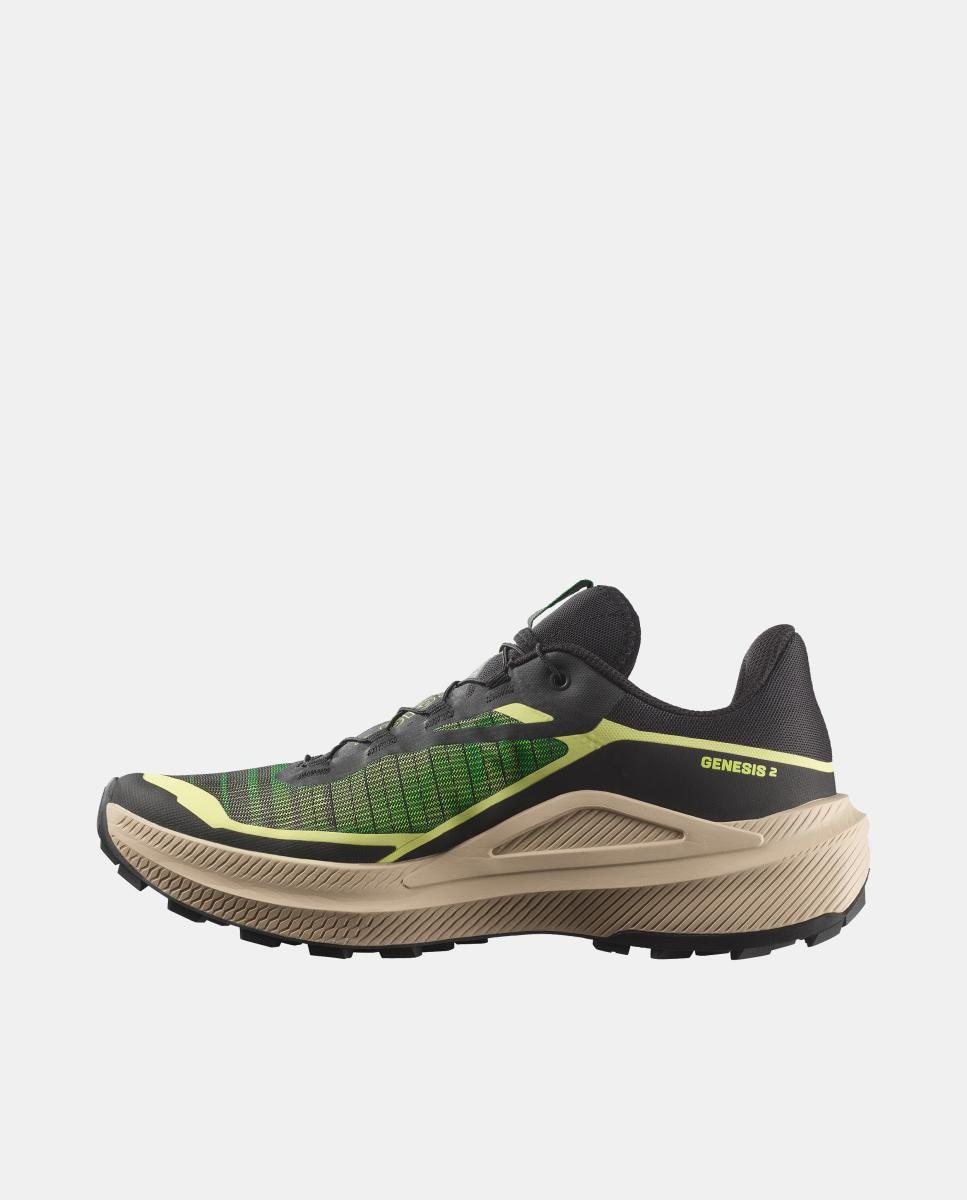 Zapatillas de trail running para hombre GENESIS 2 SALOMON - Verde / Negro Verde / Negro-5