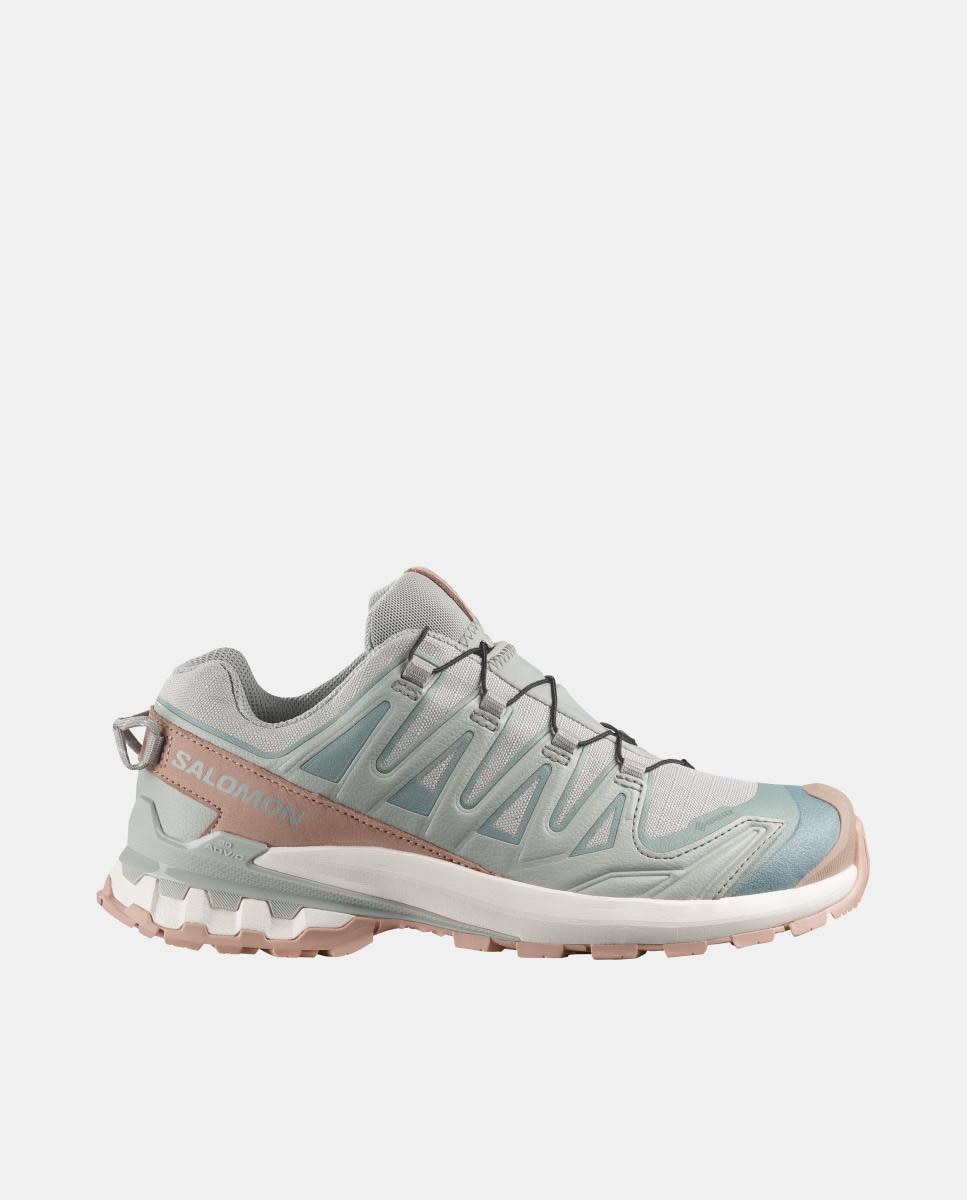 Zapatillas de trail running para mujer XA PRO 3D V9 GTX LIFELONG W SALOMON - Verde / Marrón Verde / Marrón-1