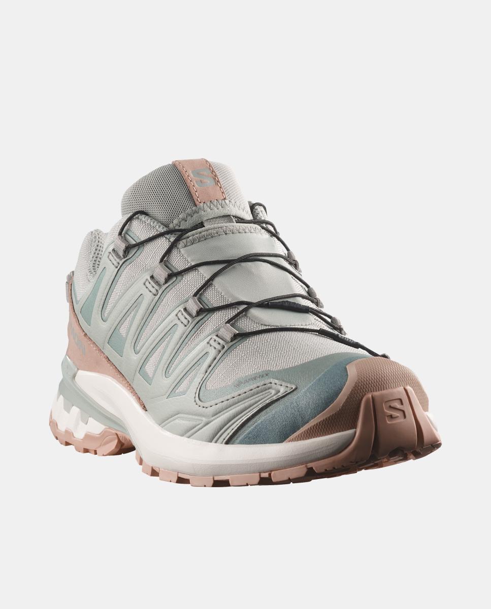 Zapatillas de trail running para mujer XA PRO 3D V9 GTX LIFELONG W SALOMON - Verde / Marrón Verde / Marrón-2