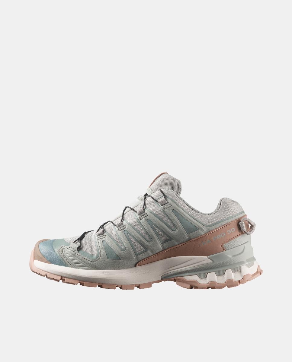 Zapatillas de trail running para mujer XA PRO 3D V9 GTX LIFELONG W SALOMON - Verde / Marrón Verde / Marrón-5