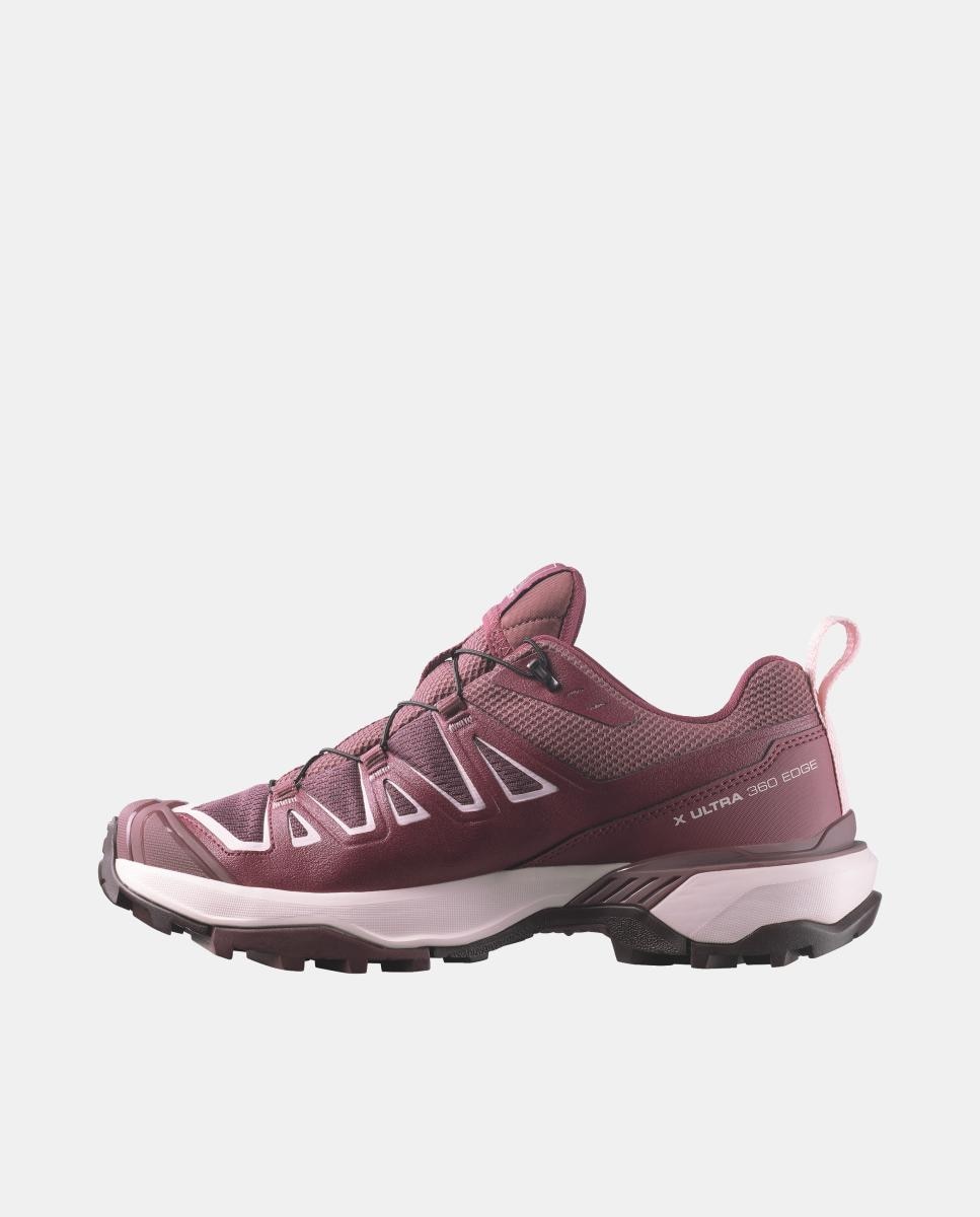 Zapatillas de senderismo para mujer X ULTRA 360 EDGE GTX W SALOMON - Morado / Rojo Morado / Rojo-5