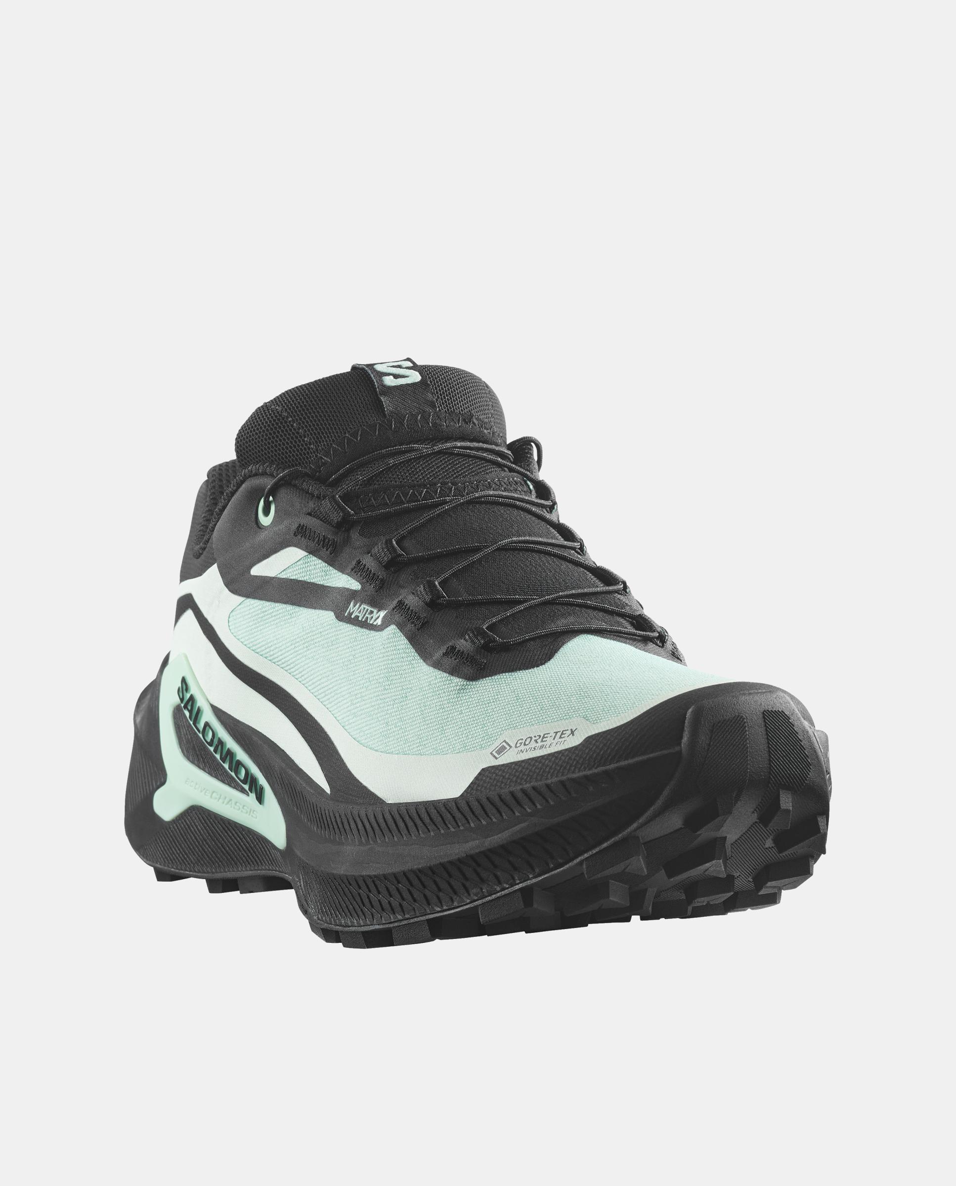 Zapatillas de trail running para mujer GENESIS 2 GTX W SALOMON - Verde / Negro Verde / Negro-2