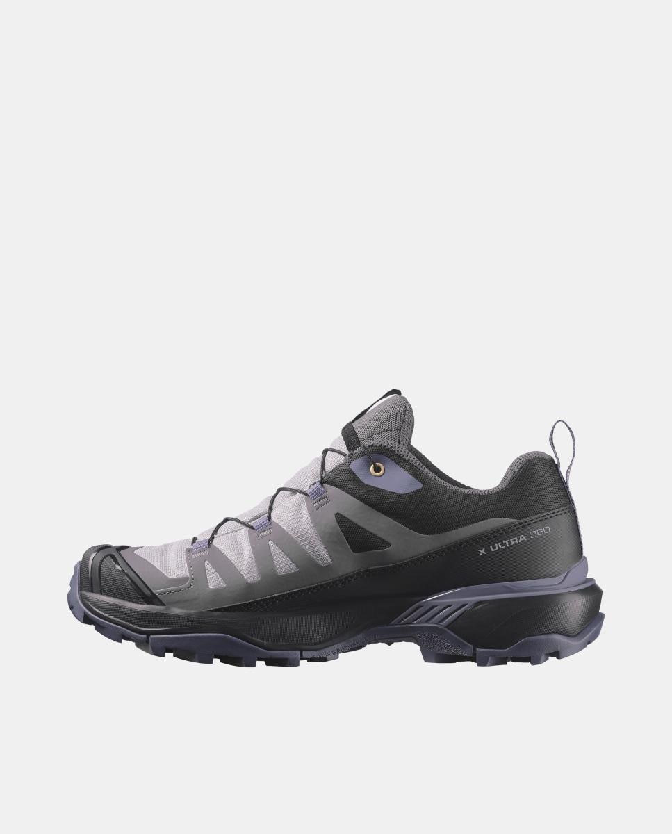 Zapatillas de senderismo para mujer X ULTRA 360 GTX W SALOMON - Gris / Azul Gris / Azul-5