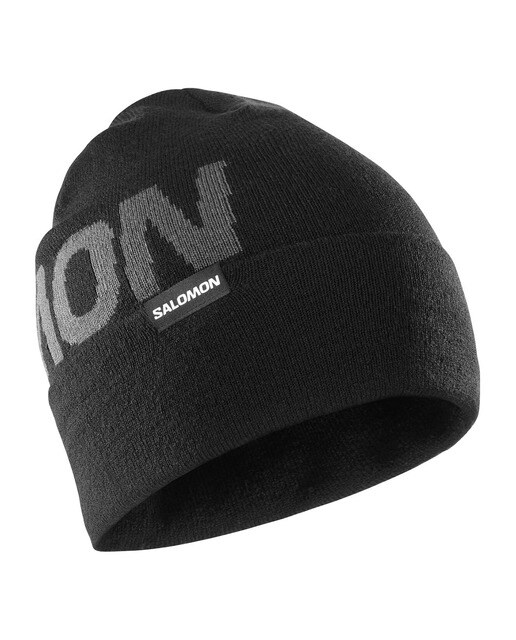 Imagen 0 de Gorro Hermitage Beanie Salomon Negro