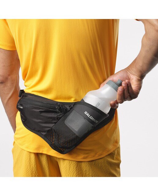 Riñonera de running unisex con botella 3D incluida Active Bottle Salomon - Negro Negro-6