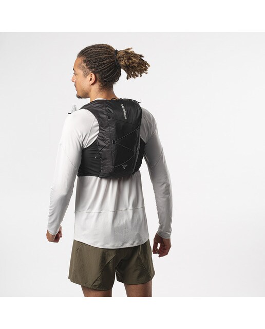 Colete de Running Unissexo com Bidons Incluídos Active Skin 8 Preto-3