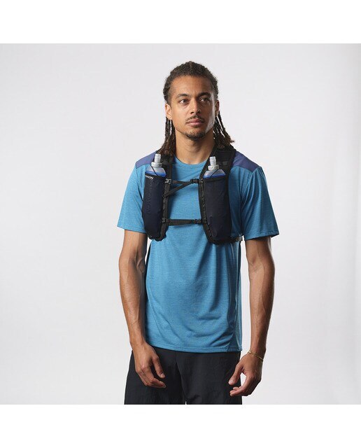 Mochila de Montanha Unissexo Cross 4 Preto-3