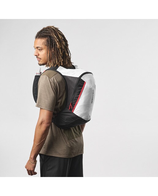 Mochila de Montanha Unissexo Cross 12 Branco-4