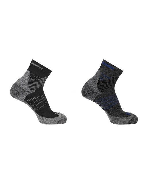 Imagen 0 de Pack 2 pares de calcetines de montaña unisex X Ultra Access Quarter Salomon Azul