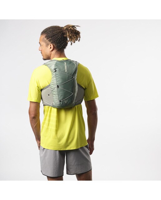 Imagen 3 de Chaleco de running unisex con bidones incluidos ACTIVE SKIN 8 SET Salomon - Verde Verde