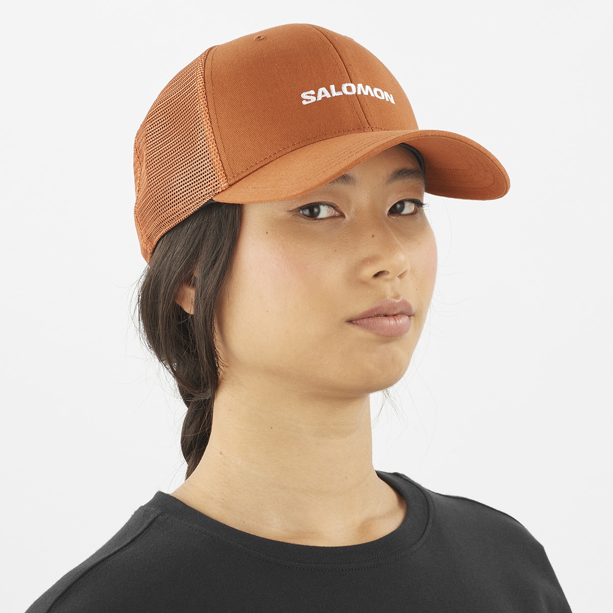 Boné Unissexo Cap Trucker Castanho-3