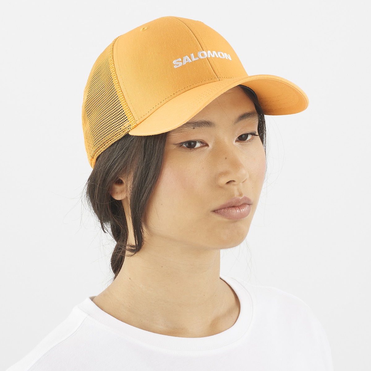 Boné Unissexo Cap Trucker Laranja-3