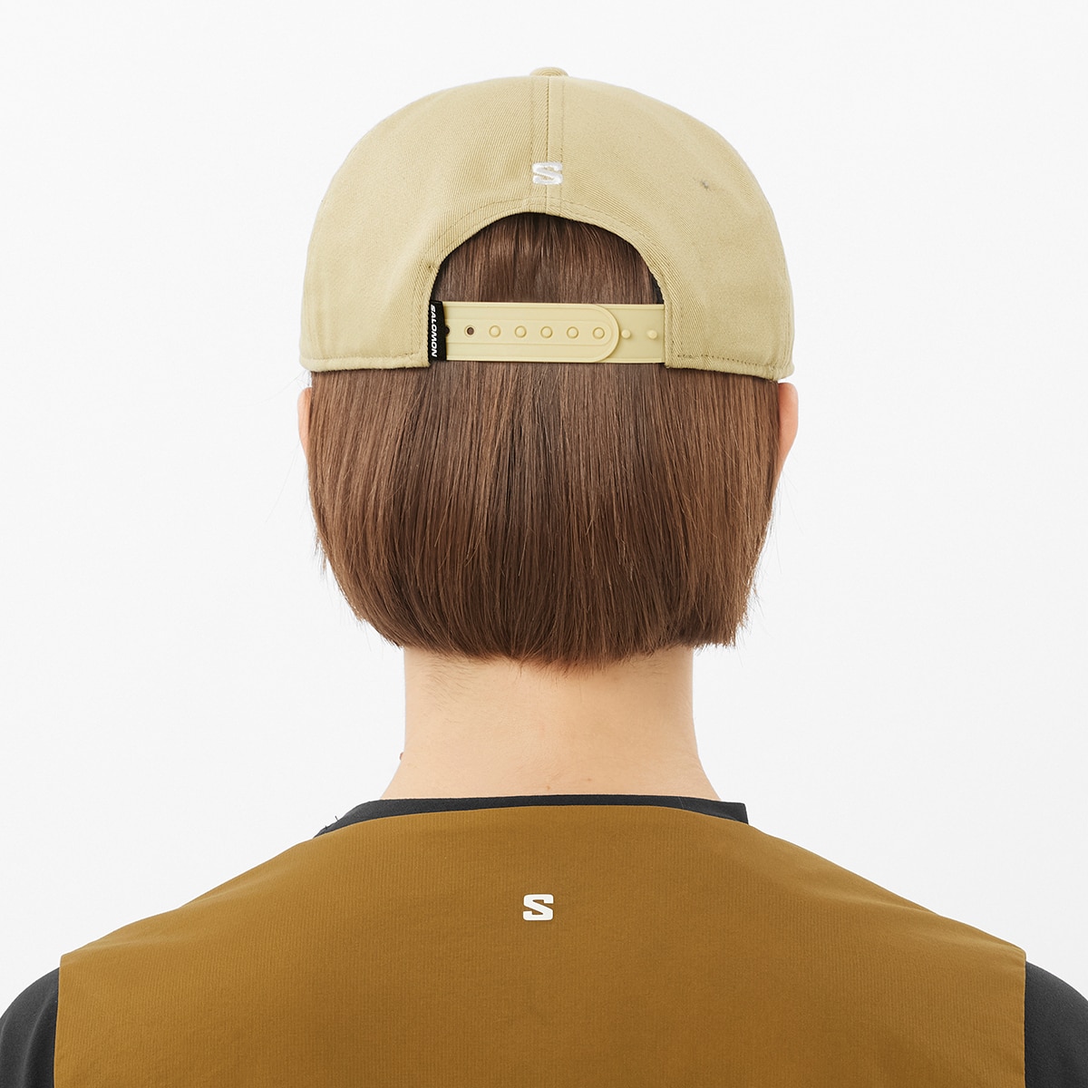 Gorra con visera plana unisex LOGO FLAT CAP SALOMON - Gris Gris-3