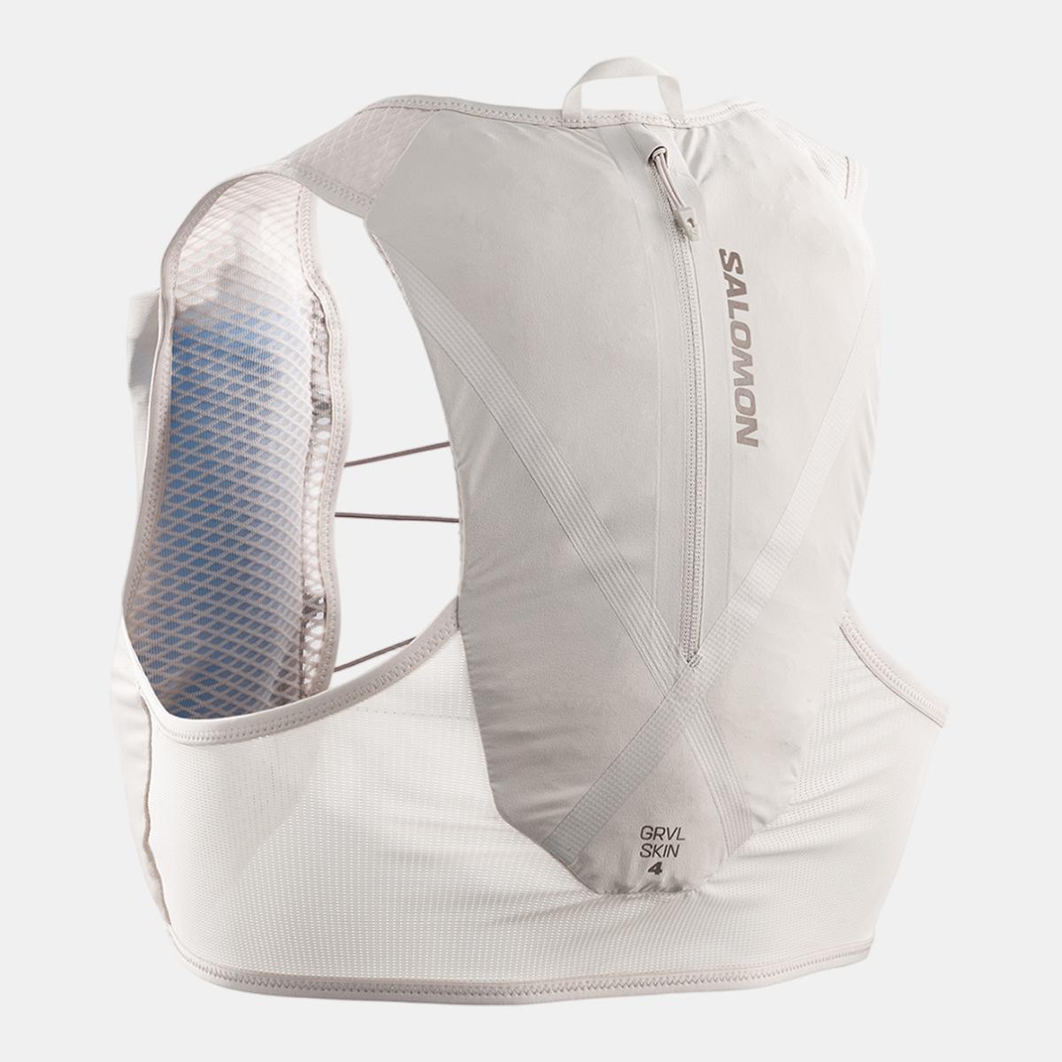Imagen 0 de Bolsa de running unisex con bidones incluidos GRVL SKIN 4 SET Salomon Blanco / Marrón