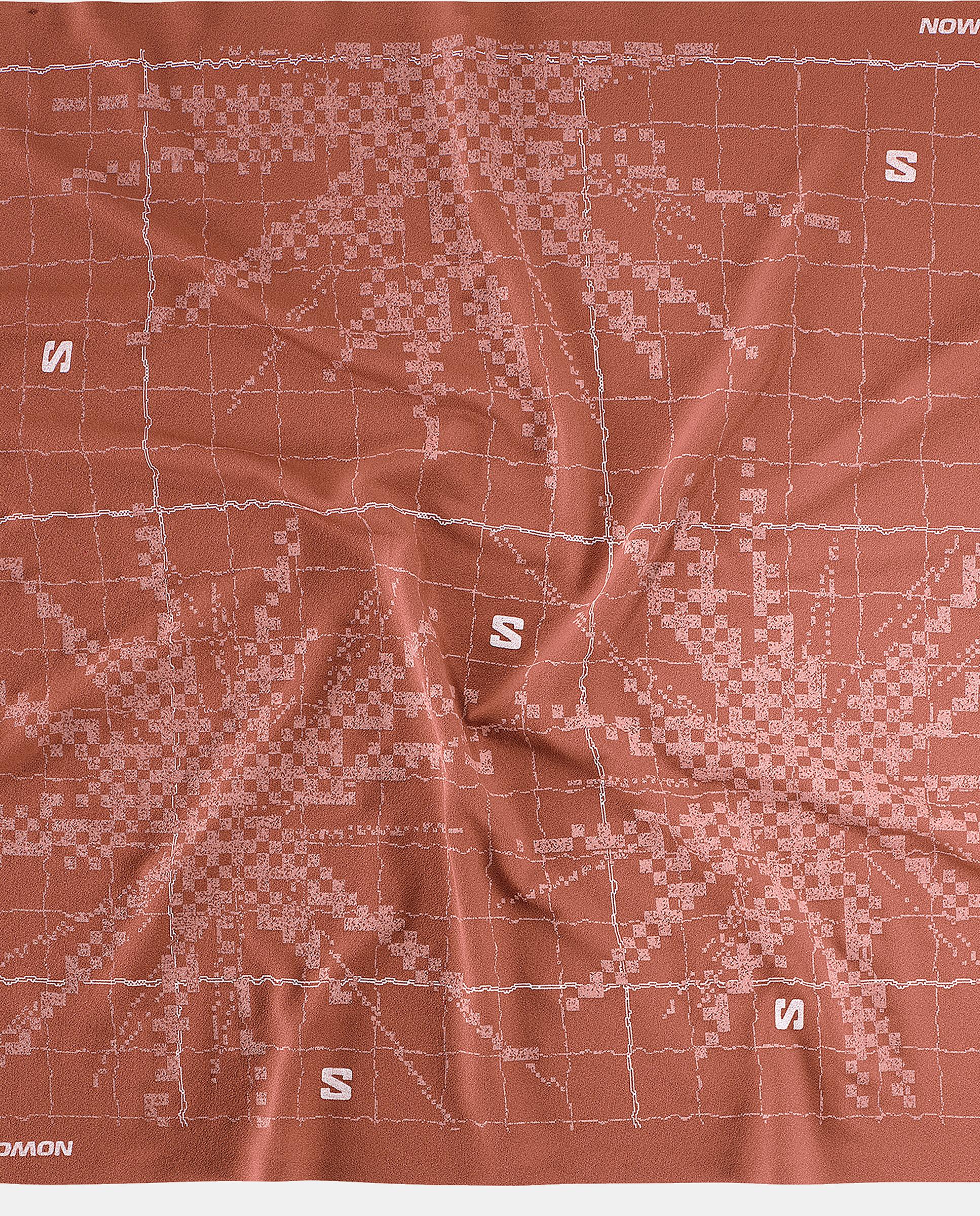 Accesorios unisex BANDANA GFX U SALOMON - Marrón Marrón-1