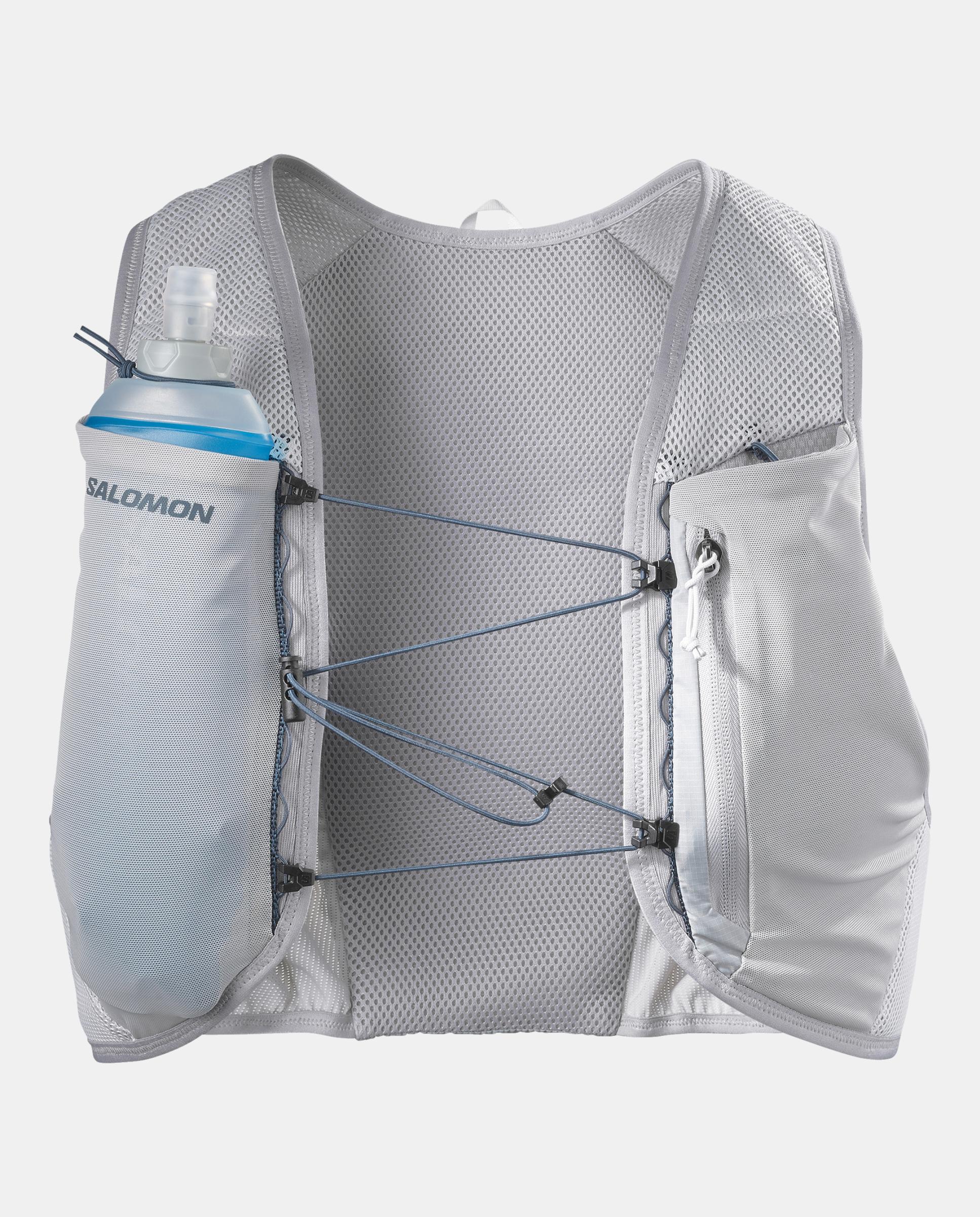 Imagen 2 de Bolsa de running unisex con bidones incluidos HYDRA ACCESS 4 ONE F SALOMON - Gris Gris