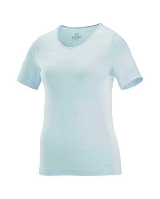 T-shirt Essentials Move Salomon Azul-1