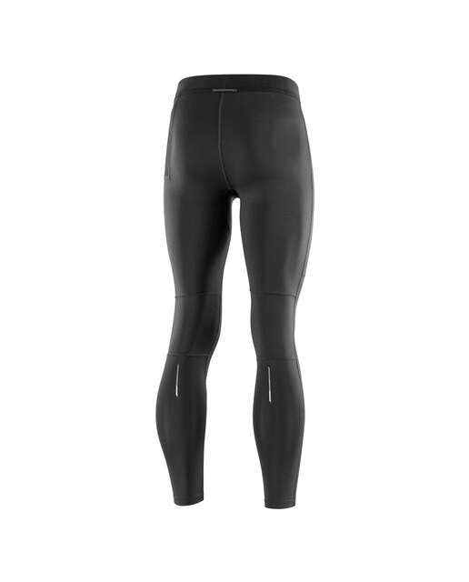 Mallas de hombre Cross Run Salomon - Negro Negro-2