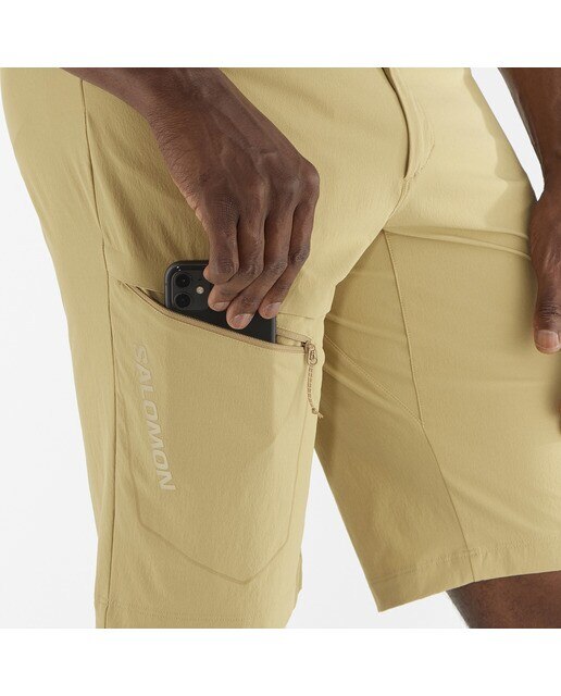 Calções de homem Wayfarer Salomon Amarelo-4