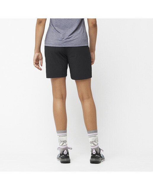 Short de mujer Wayfarer Salomon - Negro Negro-2
