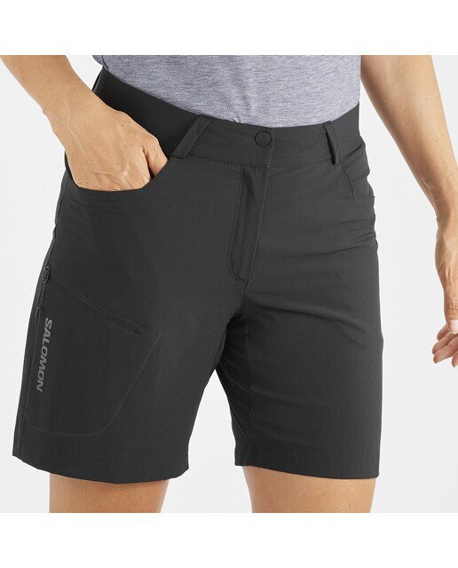 Short de mujer Wayfarer Salomon - Negro Negro-4