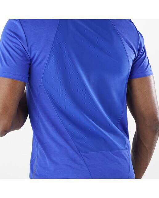 T-shirt Outline Azul-4