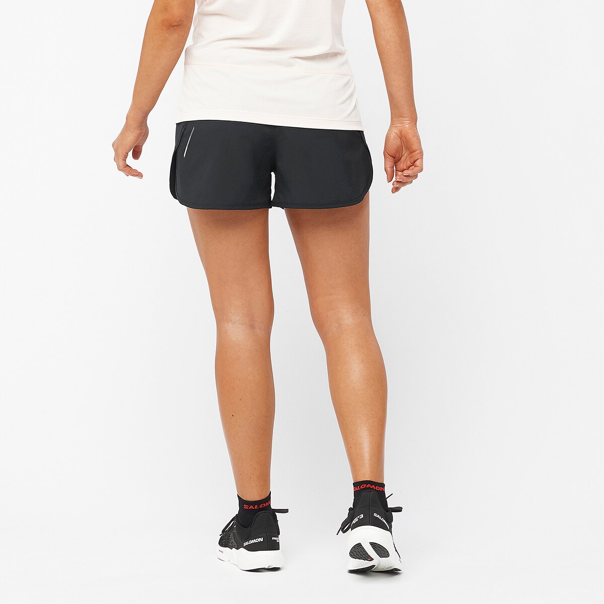 Short de mujer Cross 3" Salomon - Negro Negro-2