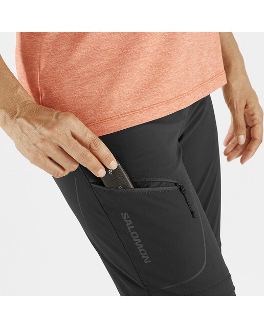 Calças Wayfarer Zip Off Preto-5