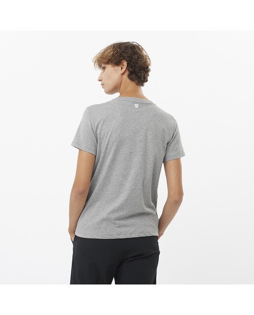 T-shirt Logo Cinzento-2