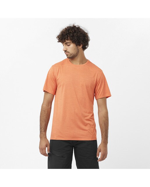 T-shirt Outline Laranja-1
