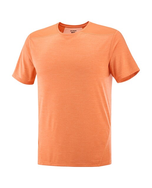 T-shirt Outline Laranja-3