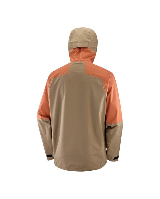 Casaco Shell Outerpath 2,5 L Waterproof Castanho-4
