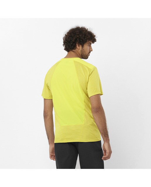 T-shirt Outline Amarelo-2