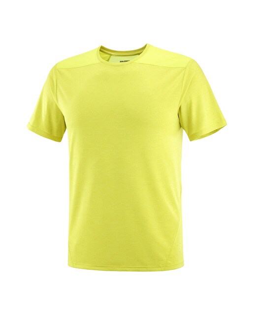 T-shirt Outline Amarelo-3