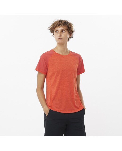 T-shirt Outline Laranja-1