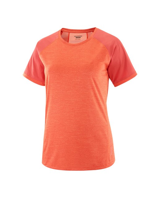 T-shirt Outline Laranja-3