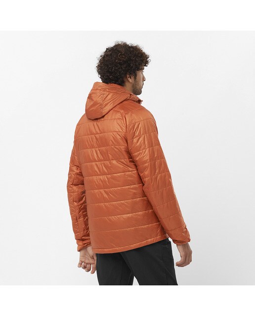 Casaco Outline Hooded Castanho-2