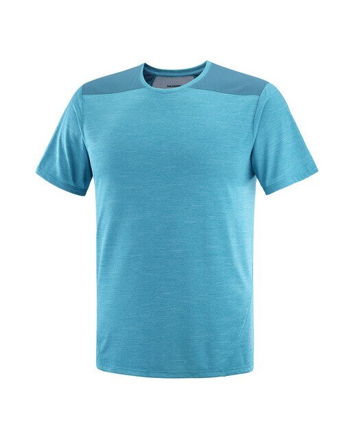 T-shirt Outline Azul-3