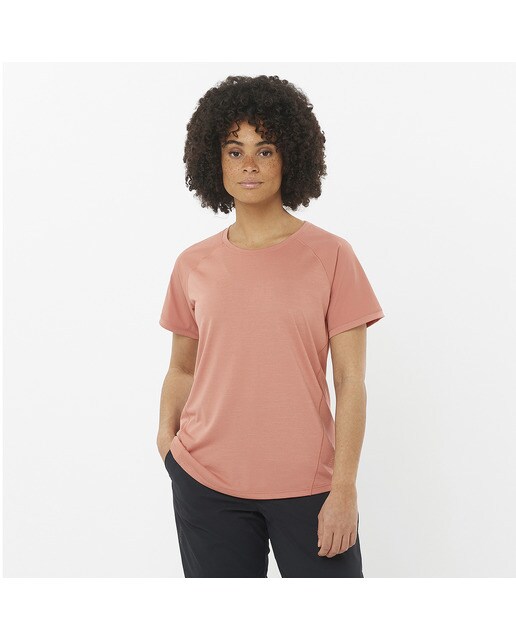 T-shirt Outline Cinzento-claro-1