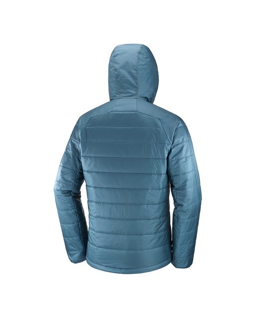 Casaco Outline Hooded Azul-4