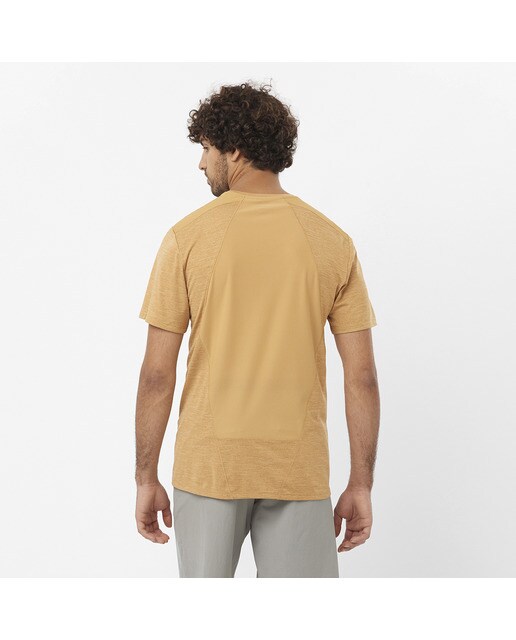 T-shirt Outline Castanho-2
