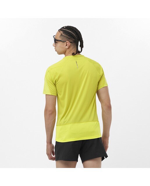 T-shirt Cross Run Amarelo-2