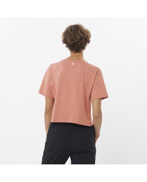 T-shirt Logo Twist Cinzento-claro-2
