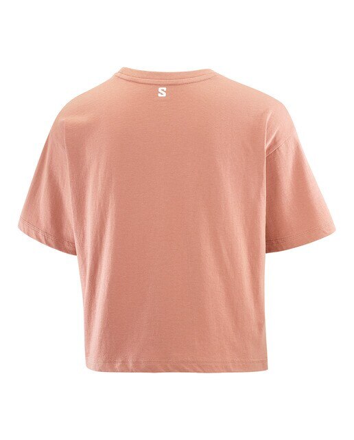 T-shirt Logo Twist Cinzento-claro-4